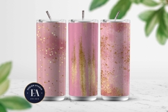 Pink Gold Shimmer Digital Paper, Glitter Texture Product Image 2