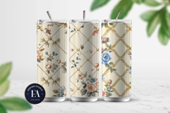 Vintage Floral Wallpaper |Ornamental Flower Pattern Product Image 2