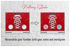 Monogram Sneaker patterns for 20oz SKINNY TUMBLER. Product Image 3