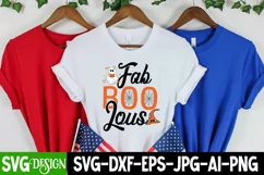 Fab Boo Lous SVG Cut File ,Fab Boo Lous Sublimation Design Product Image 2