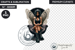 Steampunk Rococo Fairy Clipart, fantasy Fae Graphic Product Image 1
