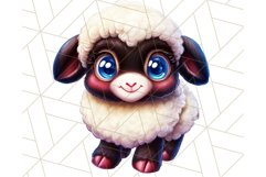 Kids Farm Clipart, Cute Farmer and Farm Animal PNG Product Image 5