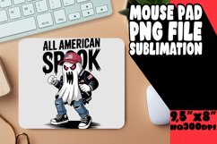 TIMELESS MOUSE PAD PNG STYLE, Funny Ghost Product Image 1