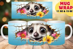 Sublimation Delights on Mug Wraps: Animal Magic Product Image 1