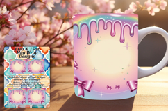 Chic 11oz Mug Wrap Png Artwork , Christmas Product Image 1