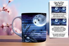 Inspiring 15oz Mug Wrap Png Template , Halloween Product Image 1