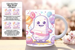 Springtime Haunts: Easter Ghost Mug Sublimation Product Image 1