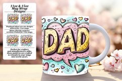 Tranquil Watercolor Father's Day Design Product Image 1