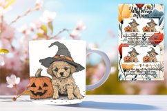 Halloween Critter Mug Wrap 11oz/15oz Sublimation PNG Product Image 1