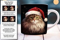 Christmas Kitty Cup Wrap Art Product Image 1