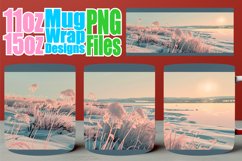 Spring Landscape Mug Wrap - 11oz &amp; 15oz Sublimation Product Image 1