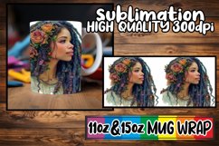 African American Beauty Mug Designs Assortment Product Image 1