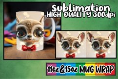 3D Christmas Characters Wrap for 11oz 15oz Product Image 1