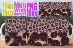 Dreamy afternoons sublimation print wrap, Leopard Prints Product Image 1
