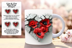 Romantic Radiance: Sublimation Mug Design Product Image 1