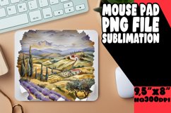 Snowy Mountain Peaks 3D Mousepad Art Sublime Nature Product Image 1