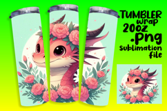 Creative 20oz Tumbler Wrap for Gifts , Dragon Product Image 1