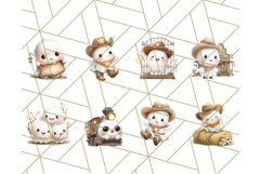 Old West Ghost Halloween PNG Clipart Product Image 7