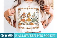 Halloween Goose Design,Halloween Sublimation png Product Image 2