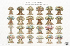 Spring Books Tree Clipart Product Image 3