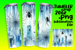 Sublimation Artwork for 20oz Tumblers , Halloween Product Image 1