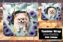 FLAWLESS 20oz Tumbler Graphic , Animals In Wall Product Image 1