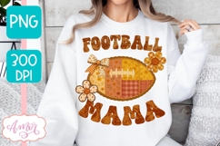 Football Mama sublimation PNG | American Football shirt PNG Product Image 3