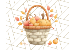 Woodland Autumn Animals PNG Clipart for Fall &amp; Harvest Product Image 3
