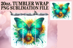 PRESENT OF LIGHT 20oz TUMBLER WRAP, Butterfly Product Image 1