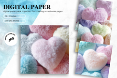 Heart Valentines Background Love Wallpaper Bokeh Backdrop_63 Product Image 1
