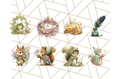 56 Enchanted Garden Healers Clipart PNG, Animal Plant Png Product Image 7
