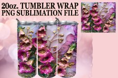 Luxe Floral Opulence 20oz Tumbler Collection Product Image 1