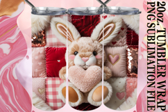 RADIANT EVENINGS 20oz TUMBLER WRAP, Valenines Animals Product Image 1