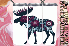 BLISSFUL DAYS 20oz TUMBLER WRAP, Flower Animals Product Image 1