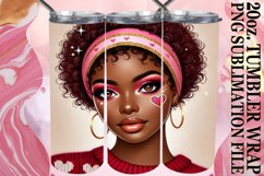 JOYFUL ESCAPE 20oz TUMBLER WRAP, Love Girl Product Image 1