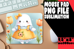 CHEERFUL DESK PAD PNG MAGIC, Cute Ghost Product Image 1