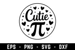 Pi Svg Design|Pi Mathematics SVG Cut files | Cricut Product Image 1