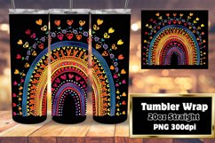 Midnight Mirage Beauty: Sublimation Tumbler Artistry Product Image 1