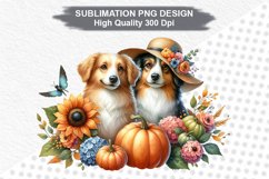 Halloween Dog - Halloween clipart Sublimation PNG Design Product Image 1