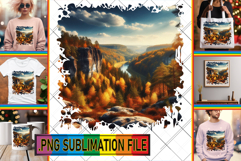 Joyful Tote Bag Ideas PNG, Autumn Product Image 1