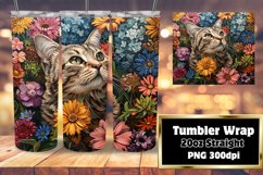 Tumbler Humor: Whimsical Felines Product Image 1