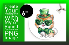 Sophisticated Circle Design Coaster PNG , St Patrick Product Image 1