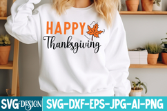 Happy Thanksgiving Svg Design,Happy Thanksgiving Quotes Product Image 2