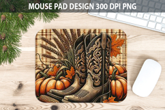 Boots Mouse pad Sublimation - Thanksgiving PNG Design Product Image 1
