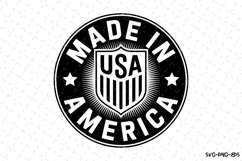Made in USA Svg | 4th of July Svg | Svg Cut File Product Image 1