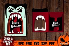 Witch Pop Up Card Template| Pop-up | Cut Files Product Image 1