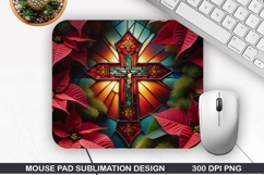Mouse Pad Sublimation, Jesus Mouse Pad PNG Design Product Image 1
