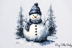 Gothic Spooky Winter Clipart PNG Product Image 1