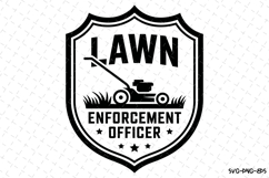 Lawn Enforcement Officer svg | Father&#039;s day Svg | Svg Files Product Image 1