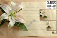 Petal Path: Flower-Adorned Notebook Lines Product Image 1